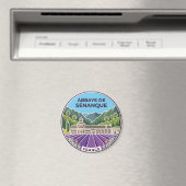Abtei Sénanque Frankreich Magnet (In Situ (Geschirrspüler))