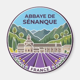 Abtei Sénanque Frankreich Magnet