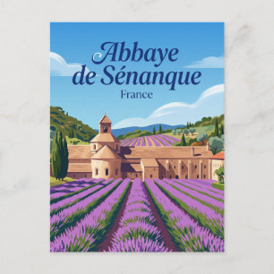 Abtei Sénanque Frankreich Postkarte