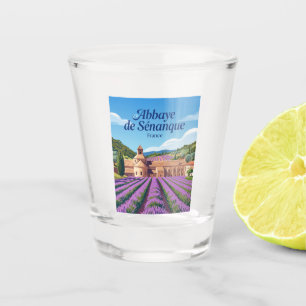 Abtei Sénanque Frankreich Schnapsglas