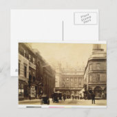 Abtei Square and Pump Rooms, Bath, c.1880 (b/w pho Postkarte (Vorne/Hinten)