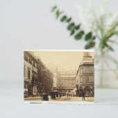 Abtei Square and Pump Rooms, Bath, c.1880 (b/w pho Postkarte (Stehend Vorderseite)