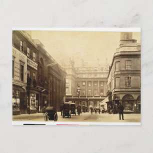 Abtei Square and Pump Rooms, Bath, c.1880 (b/w pho Postkarte