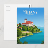 Abtei Tihany Ungarn Postkarte (Vorne/Hinten)
