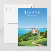 Abtei Tihany Ungarn Postkarte (Vorne/Hinten)