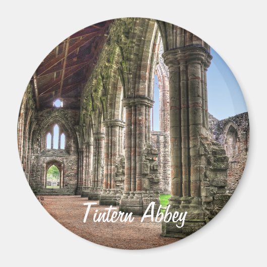 Abtei Tintern, Zisterzienserkloster, Wales Magnet (Vorne)