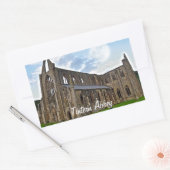 Abtei Tintern, Zisterzienserkloster, Wales Rechteckiger Aufkleber (Umschlag)