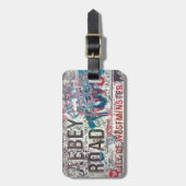 Abtei-Verkehrsschild Gepäckanhänger (Vorderseite vertikal)