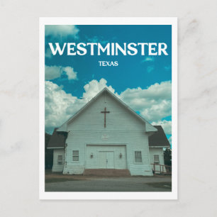 Abtei Westminster (Texas) Postkarte