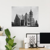 Abteikirche (Uni Holyoke) Poster (Heimbüro)