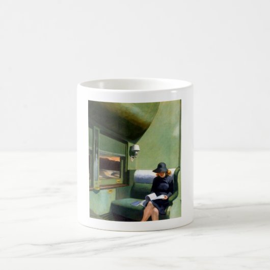 Abteil C Wagen Edward Hopper Kaffeetasse (Mittel)
