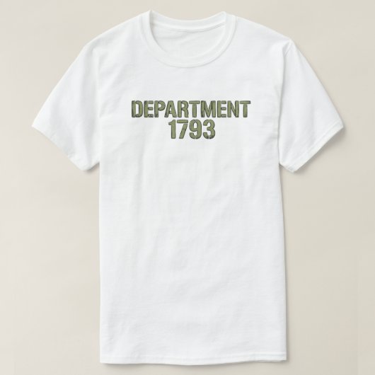 Abteilung 1793 Basic T-Shirt (Design vorne)