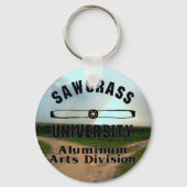 Abteilung Aluminiumkunst der Universität Sawgrass Schlüsselanhänger (Vorderseite)