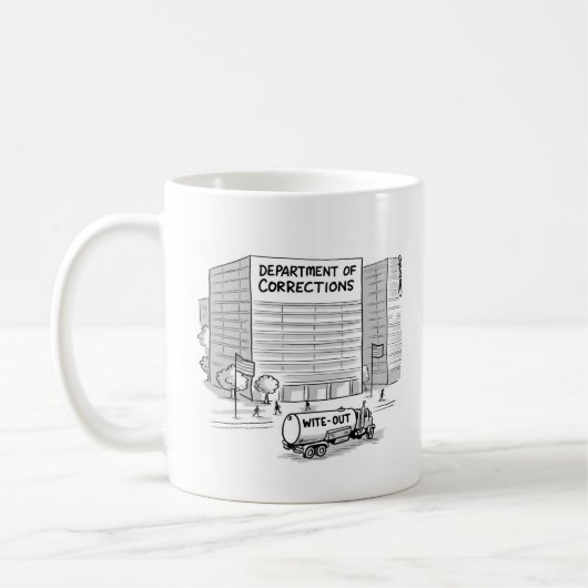 Abteilung Berichtigungen Kaffeetasse (Links)
