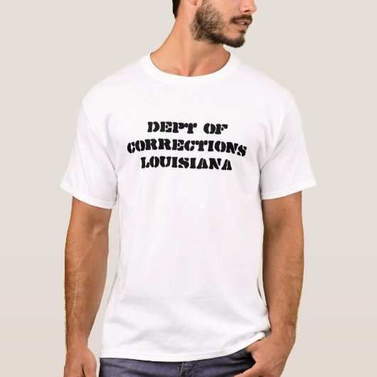 Abteilung der Korrekturen LOUISIANA T-Shirt (Vorderseite)