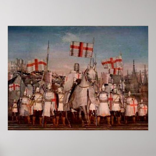 Abteilung der Tempelritter Poster (Vorne)