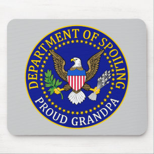 Abteilung des Verderbens - stolzer Großvater Mousepad