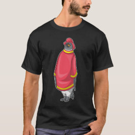 Abteilung Feuerwehrfeuer Pinguin T-Shirt