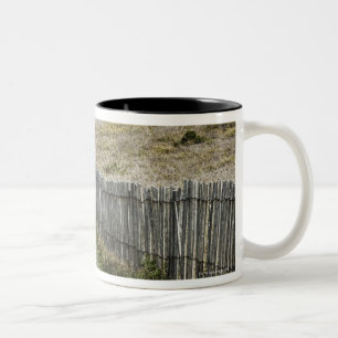 Abteilung Frankreichs, Bretagne, Morbihan, Küsten Zweifarbige Tasse