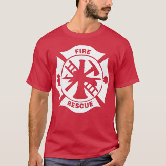 Abteilung für Brandschutz Malteser Kreuz T-Shirt