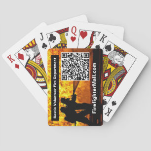 Abteilung für das Feuerwehren von Bostic Volunteer Spielkarten