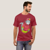 Abteilung für Feuerwehrfeuer Dolphin T-Shirt (Vorne ganz)