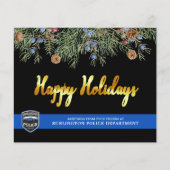 Abteilung für Haushaltspolizei Weihnachtskarten (Vorderseite)