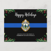 Abteilung für Haushaltspolizei - Weihnachtsrecht Postkarte (Vorderseite)