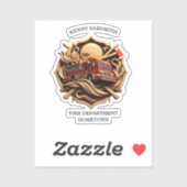 Abteilung für Mut und Dedication Fire Aufkleber (Blatt)