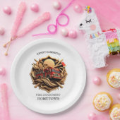 Abteilung für Mut und Dedication Fire Pappteller (Party)