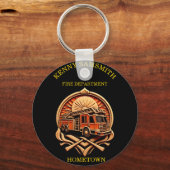 Abteilung für Mut und Dedication Fire Schlüsselanhänger (Vorderseite)