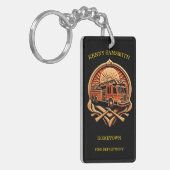 Abteilung für Mut und Dedication Fire Schlüsselanhänger (Vorderseite links)