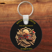 Abteilung für Mut und Dedication Fire Schlüsselanhänger (Rückseite)