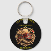 Abteilung für Mut und Dedication Fire Schlüsselanhänger (Rückseite)