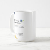 Abteilung für personalisiertes Marketing Kaffeemas Kaffeetasse (Vorderseite Links)
