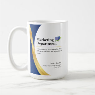 Abteilung für personalisiertes Marketing Kaffeemas Kaffeetasse