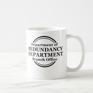 Abteilung für überflüssigen lustigen Tassenhumor Kaffeetasse