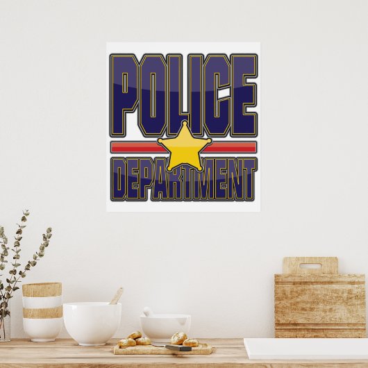 Abteilung Gloss Police Poster (Küche)