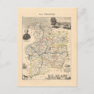 Abteilung Ille et Vilain, Alexandre Vuillemin Kart Postkarte