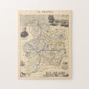 Abteilung Ille et Vilain, Alexandre Vuillemin Kart Puzzle