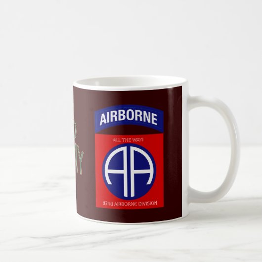 Abteilung Im Flugzeug Streitkräfte Kaffeetasse (Rechts)