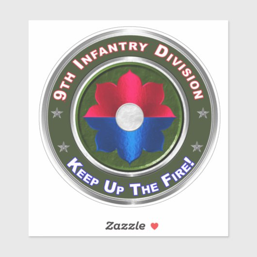 Abteilung Infanterie Aufkleber (Blatt)