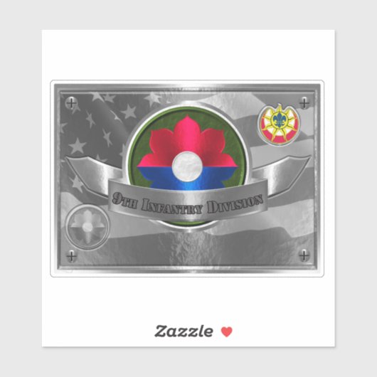 Abteilung Infanterie Aufkleber (Blatt)