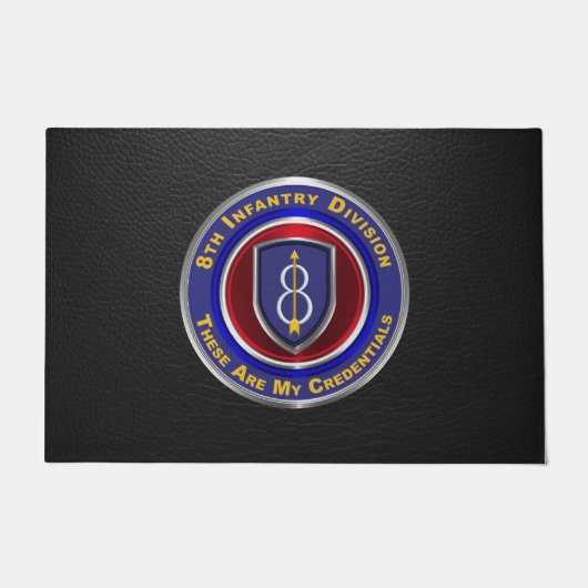 Abteilung Infanterie Fußmatte (Vorderseite)