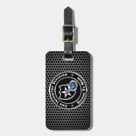 Abteilung Infanterie Gepäckanhänger (Vorderseite vertikal)