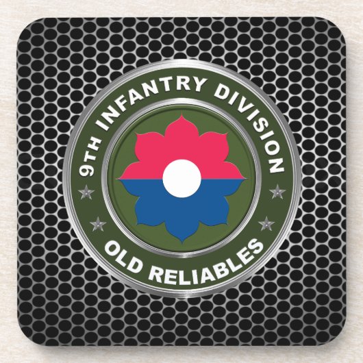 Abteilung Infanterie Getränkeuntersetzer (Vorderseite)