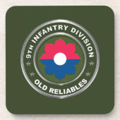 Abteilung Infanterie Getränkeuntersetzer (Vorderseite)