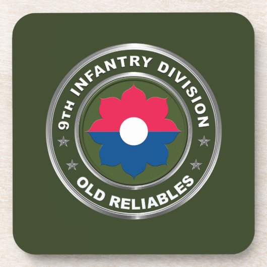 Abteilung Infanterie Getränkeuntersetzer (Vorderseite)