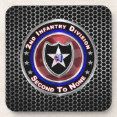 Abteilung Infanterie Getränkeuntersetzer (Vorderseite)