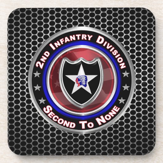 Abteilung Infanterie Getränkeuntersetzer (Vorderseite)